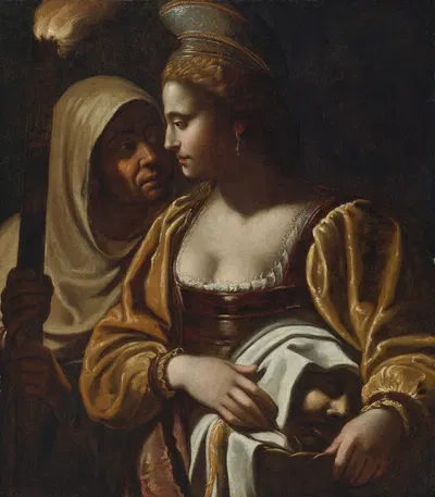 Judith With The Head Of Holofernes by Antiveduto Gramatica — digital art print download