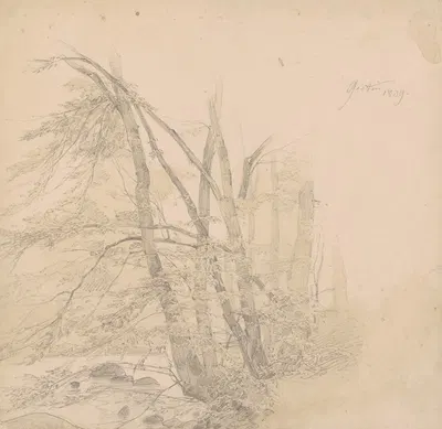 Gestin by Эмануэль Готлиб Лойце, 1839 — digital art print download