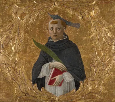 Saint Peter Martyr by Benvenuto di Giovanni — digital art print download