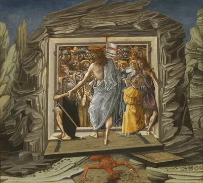 Christ in Limbo by Benvenuto di Giovanni — digital art print download