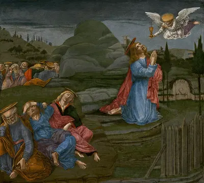 The Agony in the Garden by Benvenuto di Giovanni — digital art print download