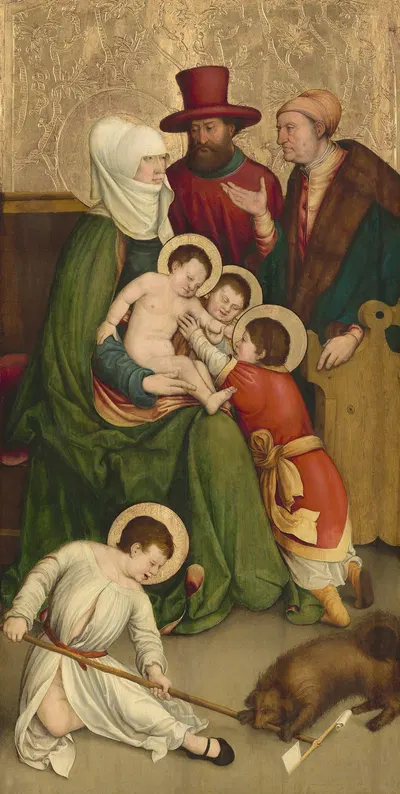 Saint Mary Cleophas and Her Family by Bernhard Strigel — digital art print download