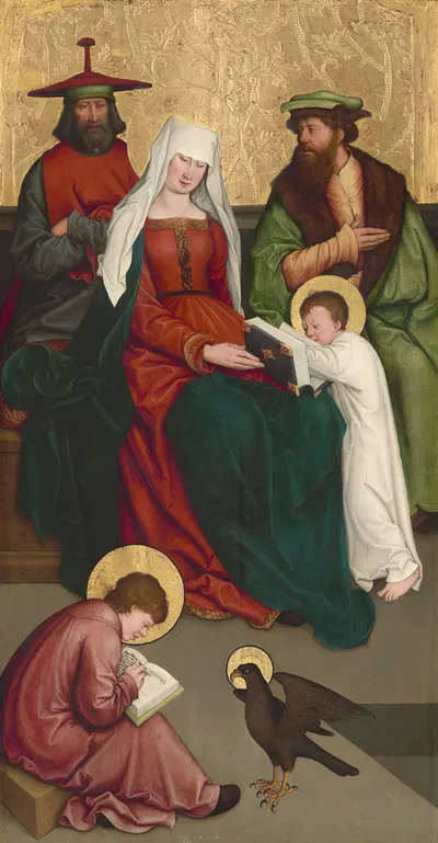 Saint Mary Salome and Her Family by Bernhard Strigel — digital art print download