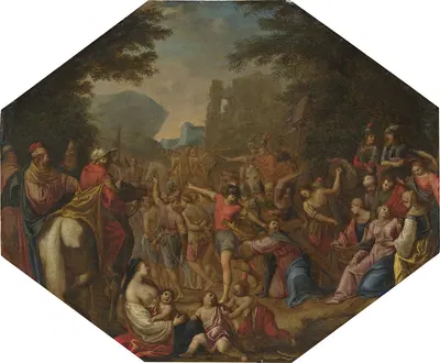 Road to Calvary by Круг Клода Дерюэ, 1615-1620 — digital art print download
