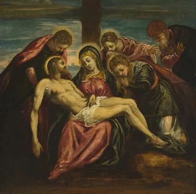 Lamentation by Circle of Tintoretto — digital art print download