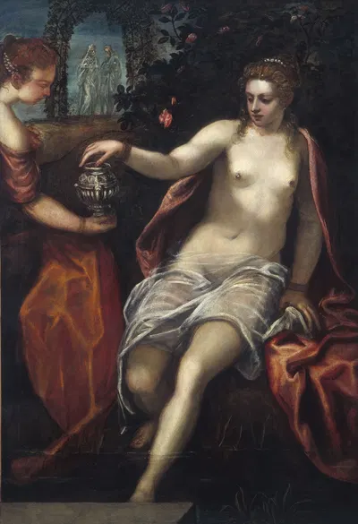 Susanna by Domenico Tintoretto — digital art print download