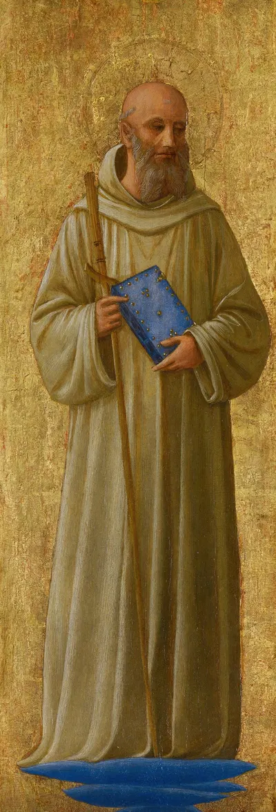 Saint Romuald by Fra Angelico, c. 1440 — digital art print download
