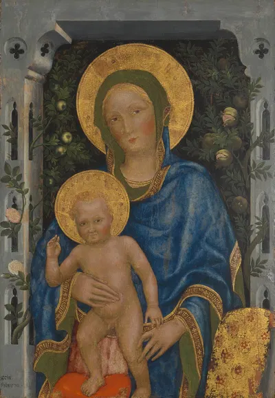 Virgin and Child by Gentile da Fabriano — digital art print download