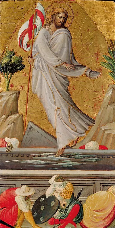 The Resurrection of Christ by Giovanni Dal Ponte — digital art print download