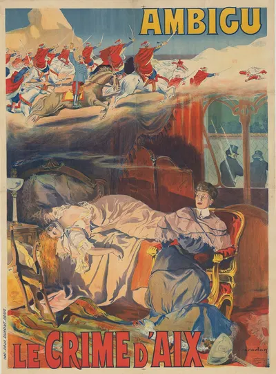 Ambigu. Le crime d'Aix by Maurice Marodon, 1904 — digital art print download