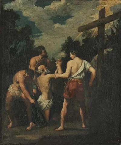 Martyrdom of Saint Andrew by Гвидо Рени — digital art print download