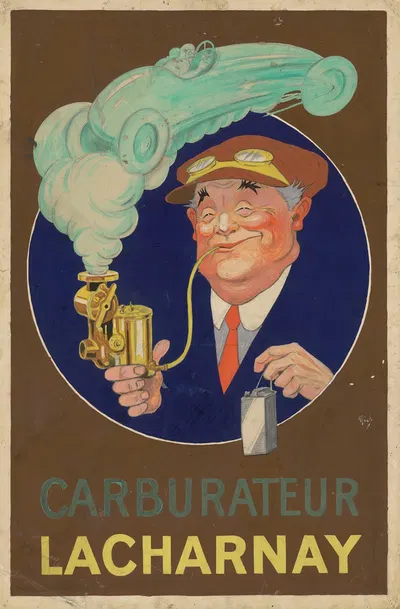 Carburateur Lacharnay by Мишель Либо — digital art print download