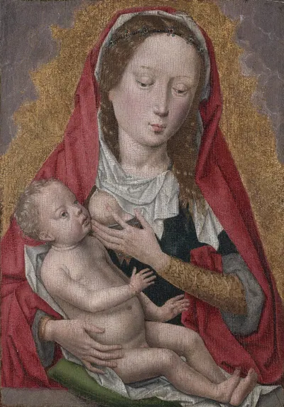 Virgin and Child by Ханс Мемлинг — digital art print download