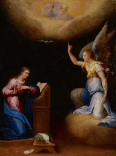 Annunciation by Hans Rottenhammer — digital art print download