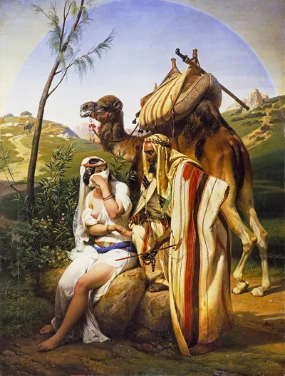 Judah and Tamar by Horace Vernet, 1840 — digital art print download
