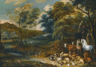 The Garden Of Eden by Isaac Van Oosten — digital art print download