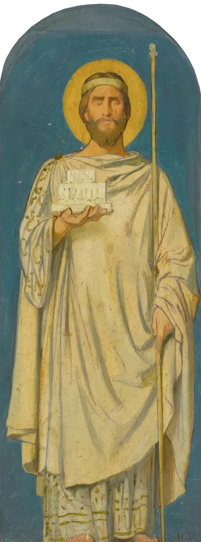 Solomon by Жан-Ипполит Фландрен, 1858 — digital art print download