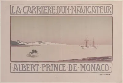 La carrière d'un navigateur – Albert Prince de Monaco by Поль Бертон, 1900 — digital art print download