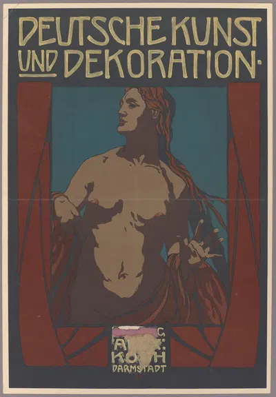 Deutsche Kunst und Dekoration by Поль Бюрк, 1900-1910 — digital art print download