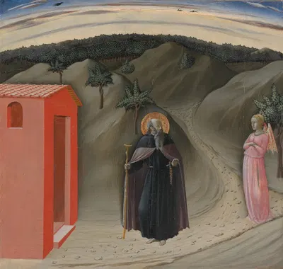 The Temptation of Saint Anthony Abbot by Master of the Osservanza — digital art print download