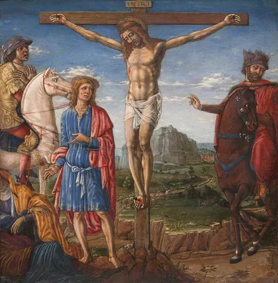The Crucifixion by Matteo di Giovanni — digital art print download