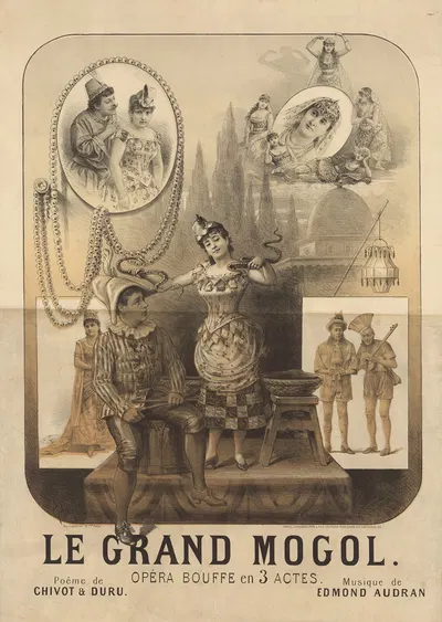 Le Grand Mogol by Paul Maurou, 1884 — digital art print download