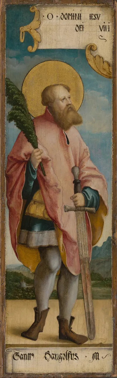 Saint Gangolf by Peter Strüb the Younger (Master of Messkirch) — digital art print download