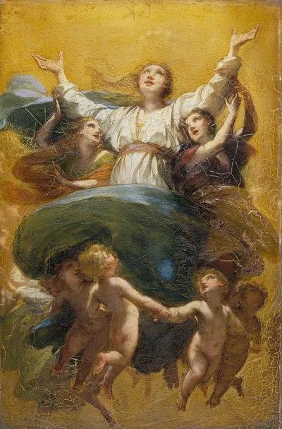 The Assumption of the Virgin by Pierre-Paul Prud'hon — digital art print download