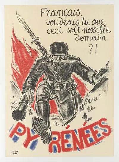 Français, voudrais-tu que ceci soit possible demain! by Pierre Mail, 1936 — digital art print download