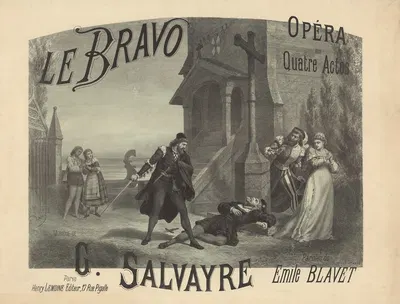 Le Bravo by Pierre-Auguste Lamy, 1877 — digital art print download