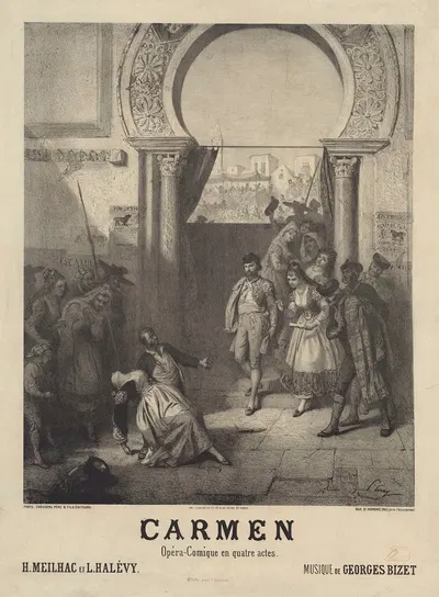 Carmen by Прюдент-Луи Лерай, 1875 — digital art print download