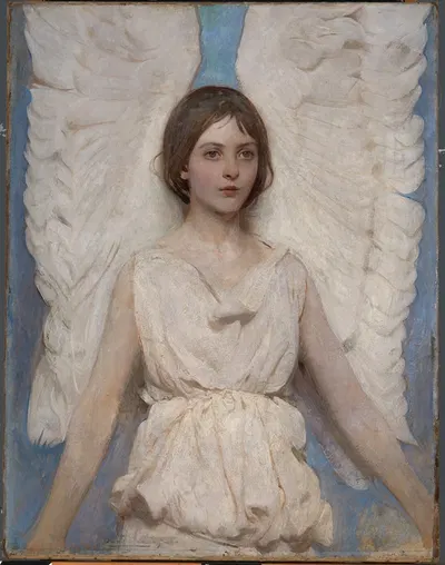 Angel by Аббот Хандерсон Тейер, 1887 — digital art print download