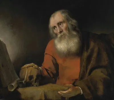 St. Jerome by Абрахам Ван Дейк — digital art print download