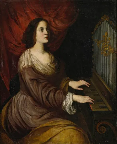 St. Cecilia by Andrea Vaccaro — digital art print download