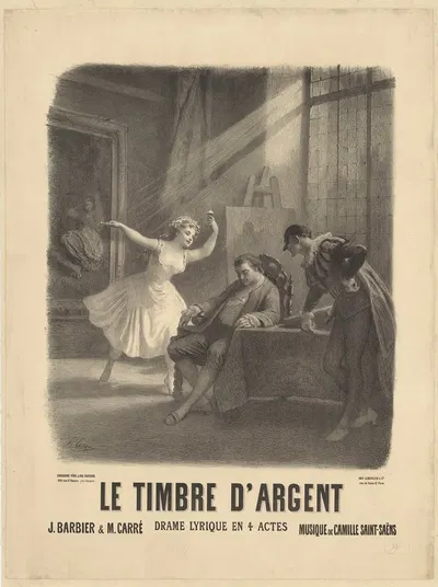 Le Timbre d'argent by Прюдент-Луи Лерай, 1877 — digital art print download