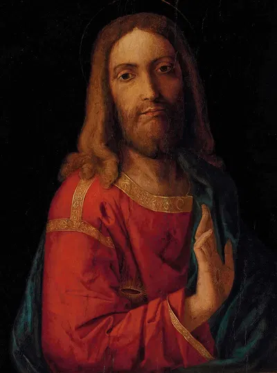 Christ Blessing by Bartolomeo Montagna — digital art print download