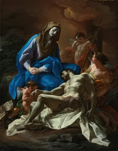 Pietà by Corrado Giaquinto — digital art print download