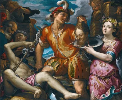 The Beheading Of Saint John The Baptist by Ferraù Fenzoni — digital art print download