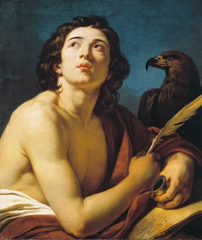 Saint John the Evangelist by Франсуа-Анри Винсент, 1793 — digital art print download