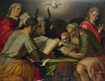 The Four Evangelists by Франс Флорис — digital art print download