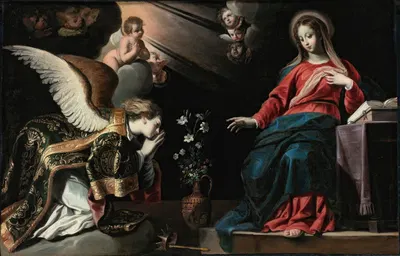 The Annunciation by Gerard Seghers — digital art print download