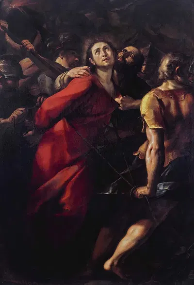 The Capture Of Christ by Giulio Cesare Procaccini — digital art print download