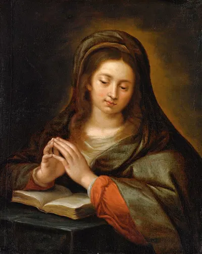 Madonna In Preghiera by Джузеппе Нуволоне — digital art print download