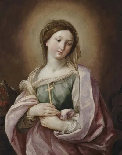 Saint Margaret Of Antioch by Гвидо Рени — digital art print download