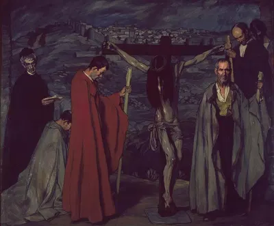 El Cristo de la Sangre by Ignacio Zuloaga, 1911 — digital art print download