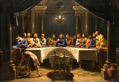 The Last Supper by Жан-Батист де Шампен — digital art print download