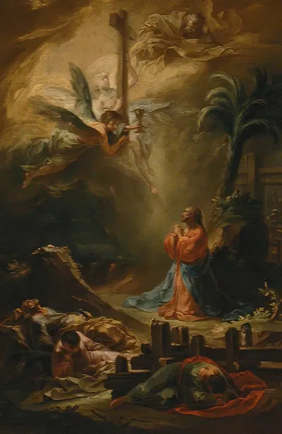 The Agony In The Garden by Christian Wink, 1773 — digital art print download