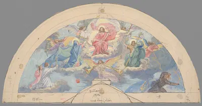 The Last Judgement by Йозеф Ханула, 1902 — digital art print download