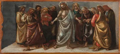The Resurrected Christ Appearing to His Disciples by Luca Signorelli — digital art print download