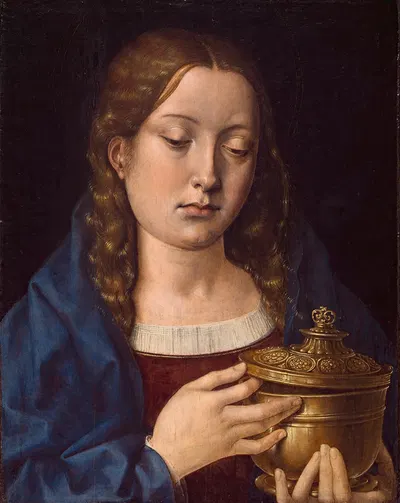 Catherine Of Aragon As The Magdalene by Мишель Ситтов — digital art print download